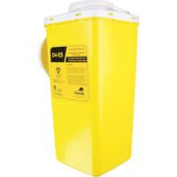 Biomedical Sharps Disposal Internal Container, 4 L Capacity St. Lawrence Industrial & Safety Supply