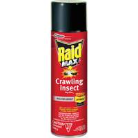 Insecticide contre les insectes rampants Raid Max, 500 g, Canette a&eacute;rosol, &agrave; base de solvant St. Lawrence Industrial & Safety Supply