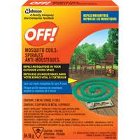 OFF! Mosquito Repellent Coils, DEET Free, Coil, 84.56 g St. Lawrence Industrial & Safety Supply