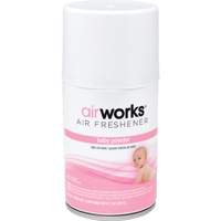 AirWorks&reg; Metered Air Fresheners, Fresh Baby Powder, Aerosol Can St. Lawrence Industrial & Safety Supply