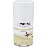 AirWorks&reg; Metered Air Fresheners, Very Vanilla, Aerosol Can St. Lawrence Industrial & Safety Supply