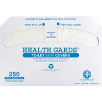Couvre-si&egrave;ges de toilettes pli&eacute;s en deux Health Gards St. Lawrence Industrial & Safety Supply