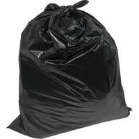 Industrial Garbage Bags, Utility, 20" W x 22" L, 0.64 mils, Black, 23 L (6 Gal.) Capacity St. Lawrence Industrial & Safety Supply