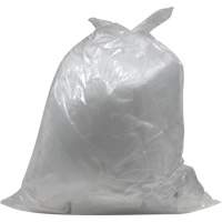 Industrial Garbage Bags, Utility, 20" W x 22" L, 0.64 mils, Clear, 23 L (6 Gal.) Capacity St. Lawrence Industrial & Safety Supply
