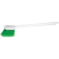Long Handle Detail Brush, 20" L, PVC Bristles, Green St. Lawrence Industrial & Safety Supply