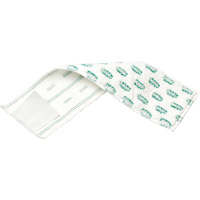 Flat Mop Pad, Scrubber, Microfibre, 4-3/4" x 16" St. Lawrence Industrial & Safety Supply