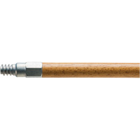 Manche en bois avec embout en m&eacute;tal, Bois, Pointe Filetage ACME, 1-1/8" dia, 60" lo St. Lawrence Industrial & Safety Supply