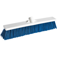 Foodservice Push Broom, Medium Bristles, 18", Polypropylene, White St. Lawrence Industrial & Safety Supply