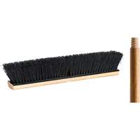Push Broom with Handle, 18", Medium, Tampico Bristles St. Lawrence Industrial & Safety Supply