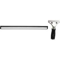 Raclette &agrave; fen&ecirc;tres avec manche, 14", Caoutchouc, Cadre Acier inoxydable St. Lawrence Industrial & Safety Supply