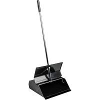 Lobby Dust Pan with Lid, Metal St. Lawrence Industrial & Safety Supply