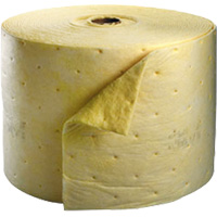 Chemical Sorbent Roll, Heavyweight, 150' L x 15.25" W, 35.9 gal Absorbancy St. Lawrence Industrial & Safety Supply
