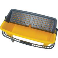 Microfibre Mop Bucket & Wringer, Strainer, 11 US Gal. (44 Quart), Yellow St. Lawrence Industrial & Safety Supply