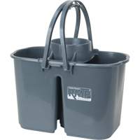 Mop Pail & Wringer, Strainer, 3.75 US Gal.(15 Quart), Grey St. Lawrence Industrial & Safety Supply
