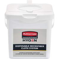 Seau de chargement pour chiffons microfibres, Blanc St. Lawrence Industrial & Safety Supply