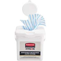 Seau de chargement pour chiffons microfibres, Blanc St. Lawrence Industrial & Safety Supply