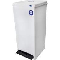 Foot Operated Waste Receptacle, Steel, 25 US gal. St. Lawrence Industrial & Safety Supply
