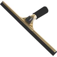 Raclette &agrave; main pour vitres, 14", Caoutchouc, Cadre Laiton St. Lawrence Industrial & Safety Supply
