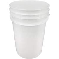 Seau robuste, Plastique, 6 gal. St. Lawrence Industrial & Safety Supply