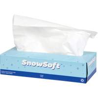 Papier-mouchoir de premi&egrave;re qualit&eacute; Snow Soft, 2 pli, 7,4" lo x 8,4" la, 100 feuilles/boîte St. Lawrence Industrial & Safety Supply