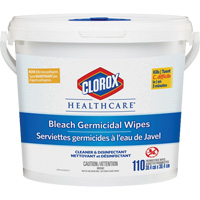 Healthcare&reg; Disinfecting Bleach Wipes, 110 Count St. Lawrence Industrial & Safety Supply