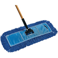 Vadrouille &agrave; &eacute;pousseter &eacute;conomique, Style &agrave; enfiler, Fil, 18" lo x 5" la St. Lawrence Industrial & Safety Supply