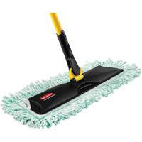 Hygen Fringed Dust Pad, Hook and Loop Style, Microfibre, 27-1/2" L x 9" W St. Lawrence Industrial & Safety Supply