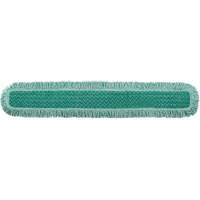 Tampon avec frange pour vadrouille &agrave; &eacute;pousseter Hygen, Style Boucles et crochets, Microfibre, 52" lo x 9" la St. Lawrence Industrial & Safety Supply