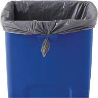 Conteneur de recyclage carr&eacute; Untouchable, Vrac, Plastique, 23 gal. US St. Lawrence Industrial & Safety Supply