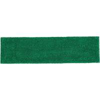 Tampon de vadrouille &agrave; t&ecirc;te plate adaptable, Finition, Microfibre, 5-1/2" x 19-1/2" St. Lawrence Industrial & Safety Supply
