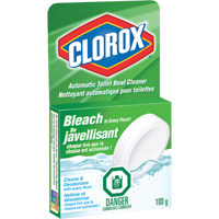 Nettoyant automatique &agrave; l'eau de Javel pour toilettes, 100 g, Tampon St. Lawrence Industrial & Safety Supply