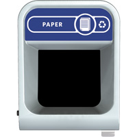 Conteneur pour d&eacute;chets de papier Configure, Vrac/Bord de rue/De bureau, Acier, 45 gal. US St. Lawrence Industrial & Safety Supply