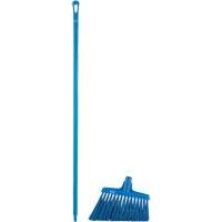 T&ecirc;te &agrave; balai en angle avec manche en m&eacute;tal, Crins Extra-ferme, 12", Polyester, Bleu St. Lawrence Industrial & Safety Supply