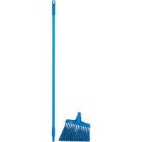 T&ecirc;te &agrave; balai en angle avec manche en m&eacute;tal, Crins Extra-ferme, 12", Polyester, Bleu St. Lawrence Industrial & Safety Supply