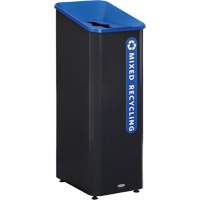 Bac de recyclage mixte Sustain, Vrac, Plastique, 15 gal. US St. Lawrence Industrial & Safety Supply