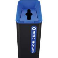 Bac de recyclage mixte Sustain, Vrac, Plastique, 15 gal. US St. Lawrence Industrial & Safety Supply