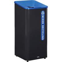 Bac de recyclage mixte Sustain, Vrac, Plastique, 23 gal. US St. Lawrence Industrial & Safety Supply