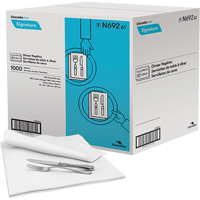 Serviettes de table Pro Signature, 1 pli, 15" x 15" St. Lawrence Industrial & Safety Supply