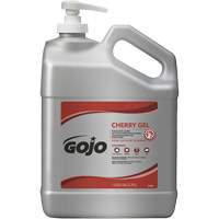 Nettoyant &agrave; mains, Gel/Pierre ponce, 4,5 L, Bouteille &agrave; pompe, Cerise St. Lawrence Industrial & Safety Supply