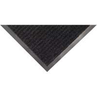 Twin Rib Matting, Wiper/Scraper, 2' x 3' x 1/4", Charcoal St. Lawrence Industrial & Safety Supply
