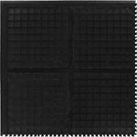 Tuile de centre modulaire Hog Heaven III Comfort, Ondul&eacute;, 3' x 3' x 3/4", Noir, Nitrile St. Lawrence Industrial & Safety Supply