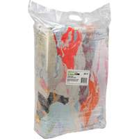 Chiffons fabriqu&eacute;s &agrave; partir de mat&eacute;riaux recycl&eacute;s, Tissu &eacute;ponge, M&eacute;lange de couleurs, 25 lb St. Lawrence Industrial & Safety Supply