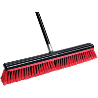 Squeegee Broom with Handle, 24", Medium, PVC Bristles St. Lawrence Industrial & Safety Supply