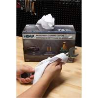 Washable Cleaning Cloths, Microfibre, White St. Lawrence Industrial & Safety Supply