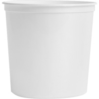 Contenant de rangement pour la nourriture, Plastique, Capacit&eacute; de 2 L, Blanc St. Lawrence Industrial & Safety Supply