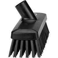 Compact Wall/Deck Broom, Stiff Bristles, 8-9/10", Polyester/Polypropylene, Black St. Lawrence Industrial & Safety Supply
