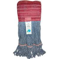 Wide-Band Mop Head, Antimicrobial/Floor Finishing/Specialty, Cotton/Rayon/Synthetic, Loop Style St. Lawrence Industrial & Safety Supply