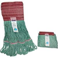 Wide-Band Mop Head, Antimicrobial/Floor Finishing/Specialty, Cotton/Rayon/Synthetic, Loop Style St. Lawrence Industrial & Safety Supply