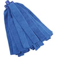 Vadrouille &agrave; fente, bleu, Microfibre, Style Coup&eacute; St. Lawrence Industrial & Safety Supply