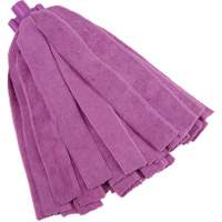 Vadrouille &agrave; fente, mauve, Microfibre, Style Coup&eacute; St. Lawrence Industrial & Safety Supply
